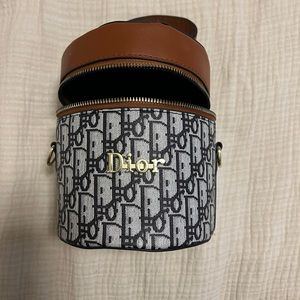 Dior makeup bag